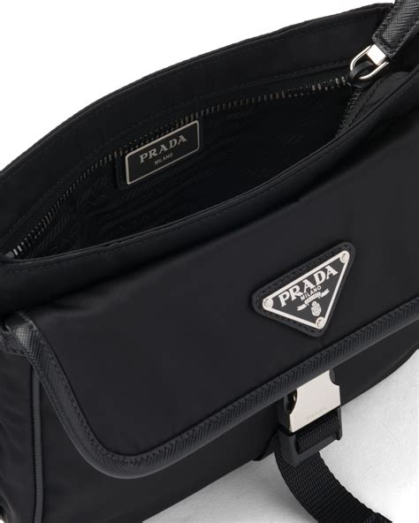 prada re nylon saffiano bag